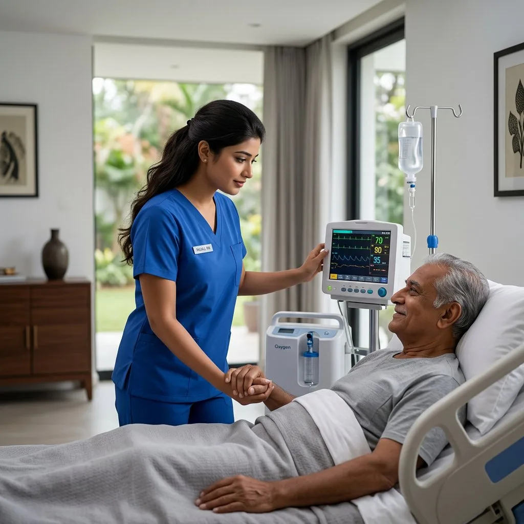 Professional Home Nursing Services in Bannerghatta Road